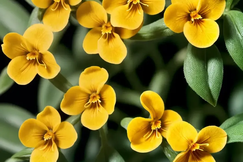 Allegheny monkey flower (mimulus ringens) — photo 2