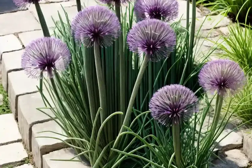 Allium ampeloprasum (wild leek) — photo 2