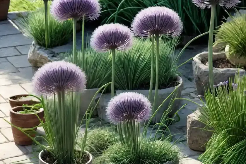 Allium ampeloprasum (wild leek) — photo 3
