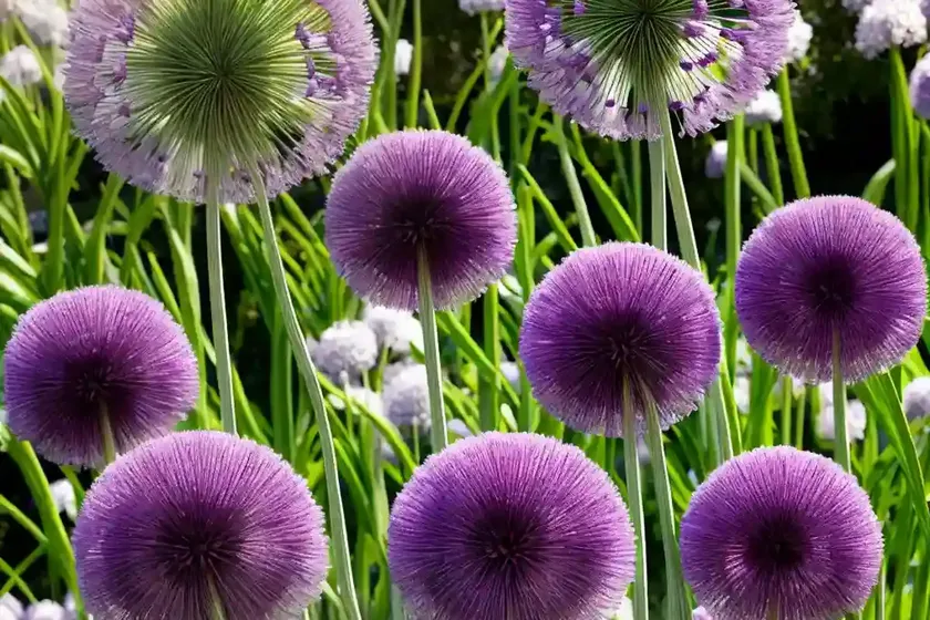 Allium caesium (ornamental onion) — photo 2