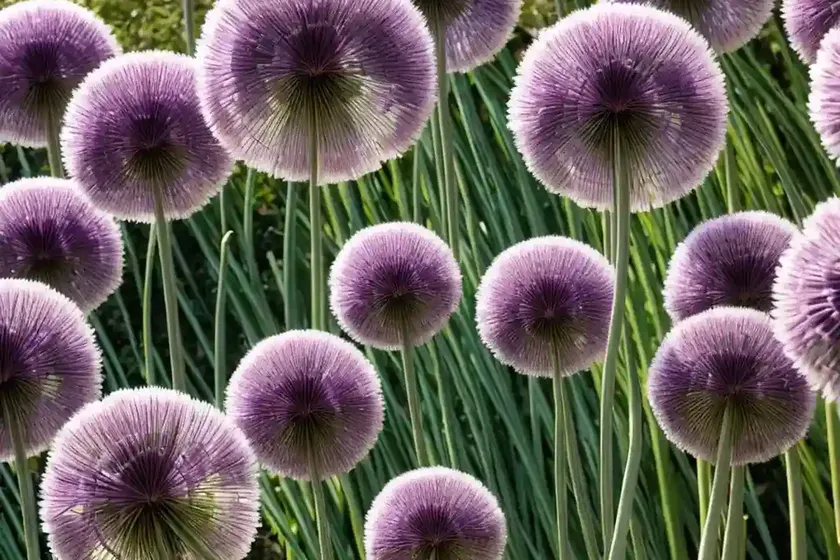 Allium ‘firmament’ (ornamental onion) — photo 3