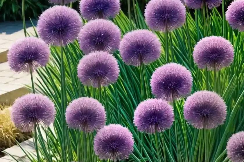 Allium ‘his excellency’ (ornamental onion) — photo 3