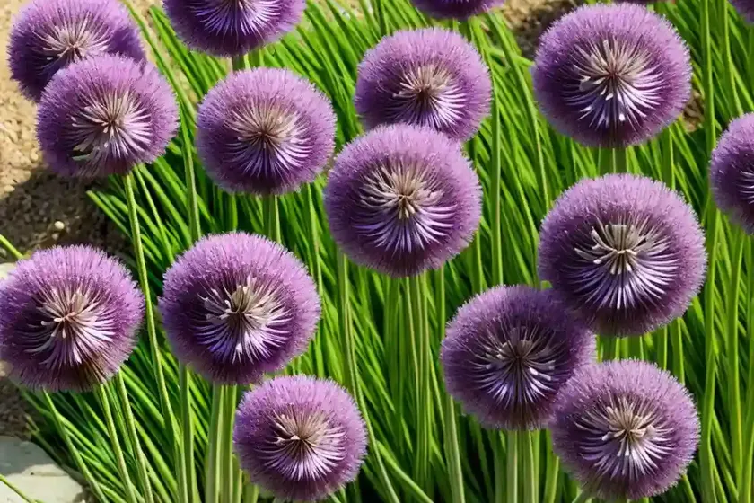 Allium karataviense (turkistan onion) — photo 2