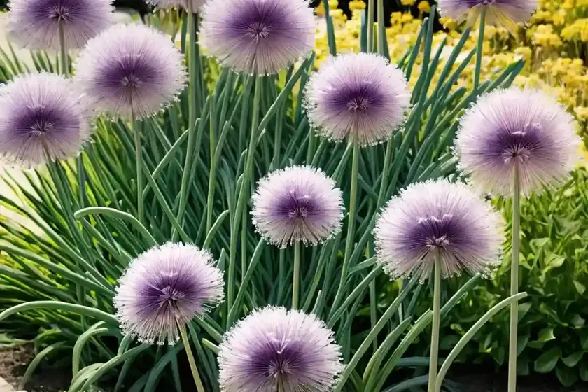 Allium ‘mont blanc’ (ornamental onion) — photo 3