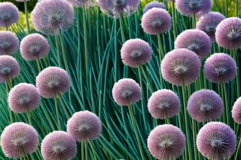 Allium ‘mount everest’ (ornamental onion) — photo 2