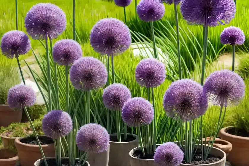 Allium nevskianum (turkistan onion) — photo 3