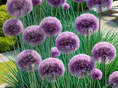 Allium ‘Purple Rain’ (Ornamental Onion)