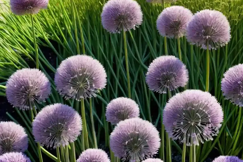 Allium schoenoprasum (chives) — photo 2