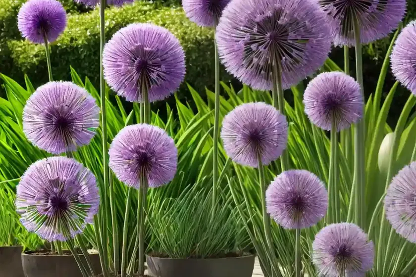 Allium senescens (german garlic) — photo 3
