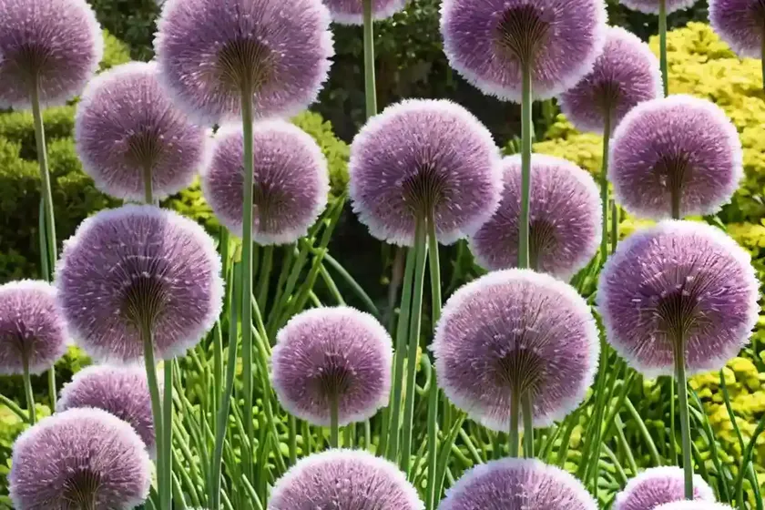 Allium ‘summer beauty’ (ornamental allium) — photo 2