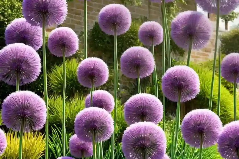 Allium ‘summer beauty’ (ornamental allium) — photo 3