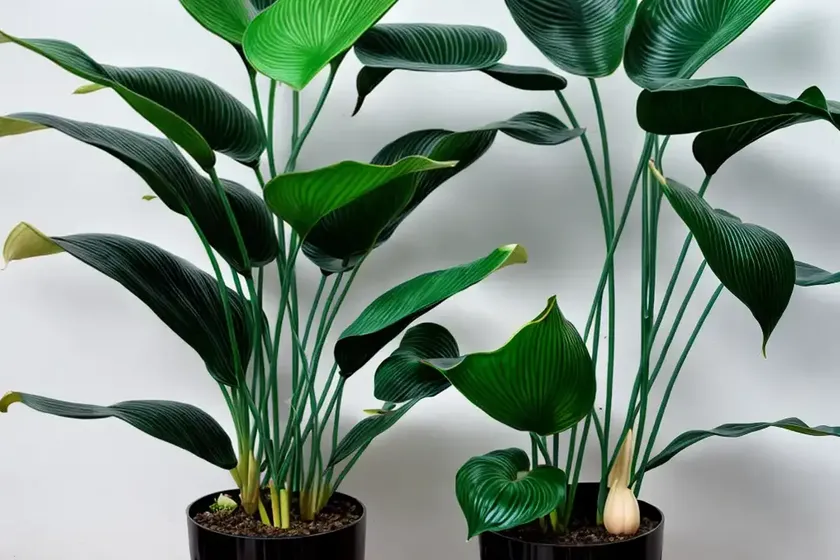 Alocasia odora (night-scented lily) — photo 2