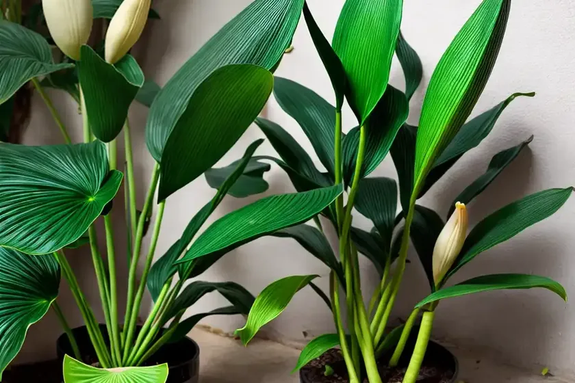 Alocasia odora (night-scented lily) — photo 3
