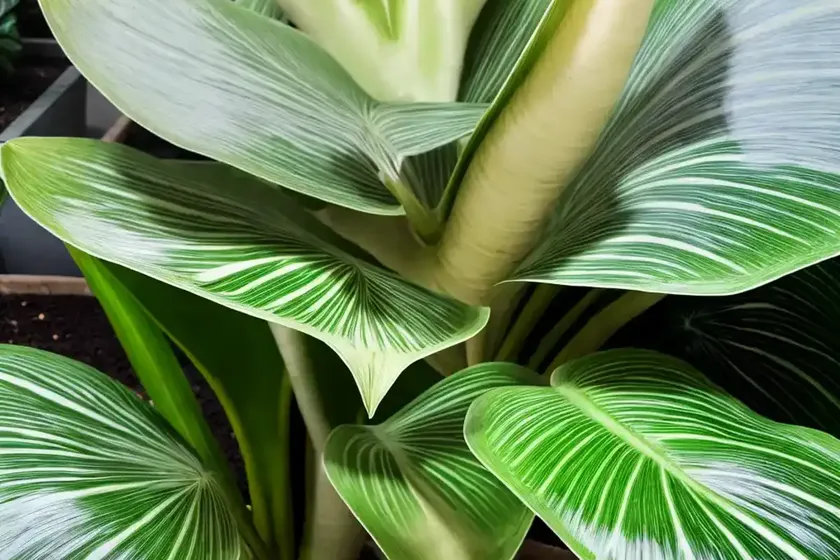 Alocasia stingray (alocasia stingray) — photo 2
