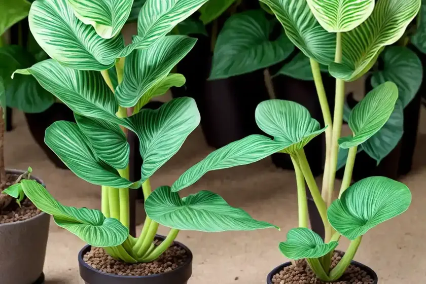 Alocasia tiny dancer (alocasia ‘tiny dancer’) — photo 3
