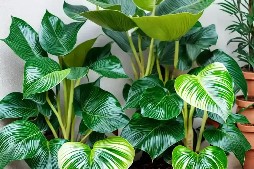 Alocasia zebrina (alocasia zebrina) — photo 3