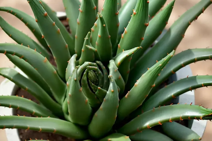 Aloe polyphylla (spiral aloe) — photo 2
