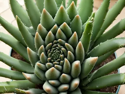 Aloe Polyphylla (Spiral Aloe)