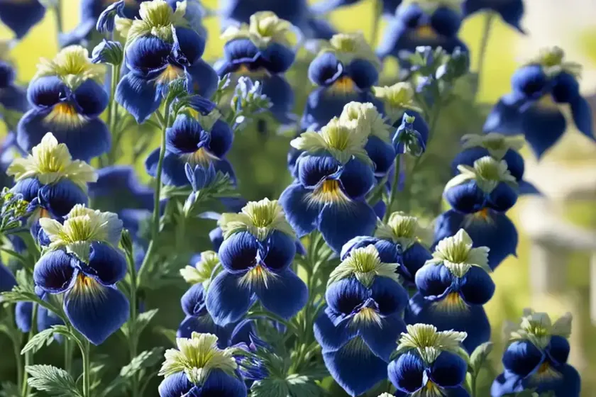 Alpine delphinium (delphinium elatum)