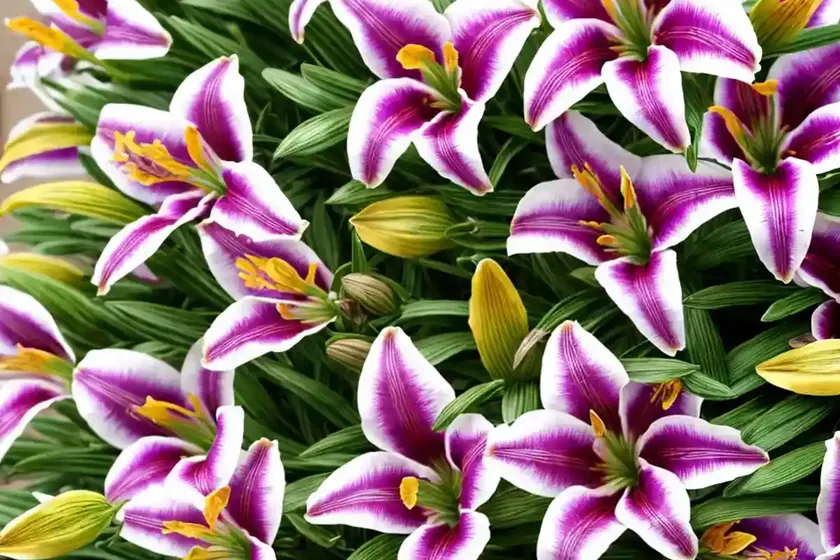 Alstroemeria inticancha ‘sunlight’ (peruvian lily) — photo 3