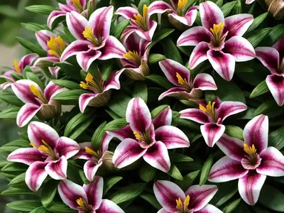Alstroemeria Ligtu Hybrids (Peruvian Lily)