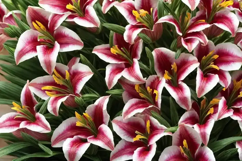 Alstroemeria ‘mars’ (peruvian lily) — photo 2