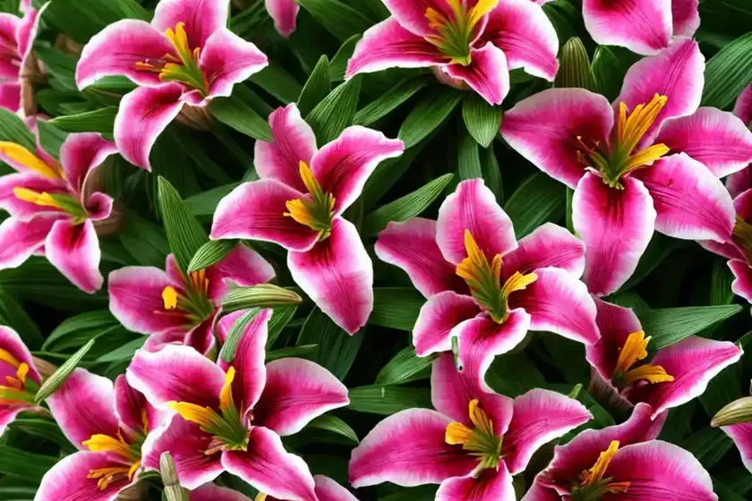 Alstroemeria ‘mars’ (peruvian lily)