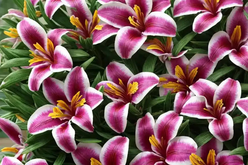 Alstroemeria ‘mauve majesty’ (peruvian lily) — photo 3