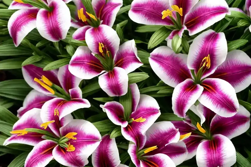 Alstroemeria ‘prima donna’ (peruvian lily) — photo 2