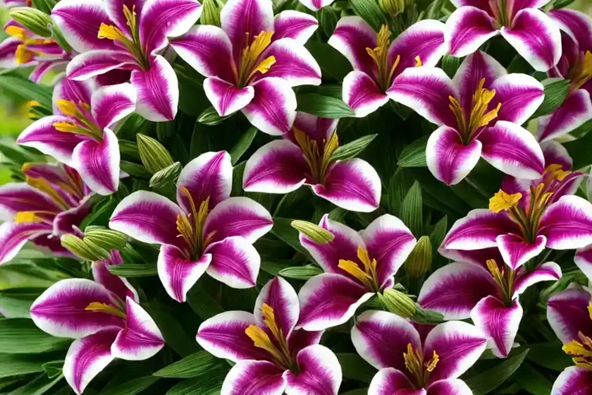 Alstroemeria ‘prima donna’ (peruvian lily) — photo 3