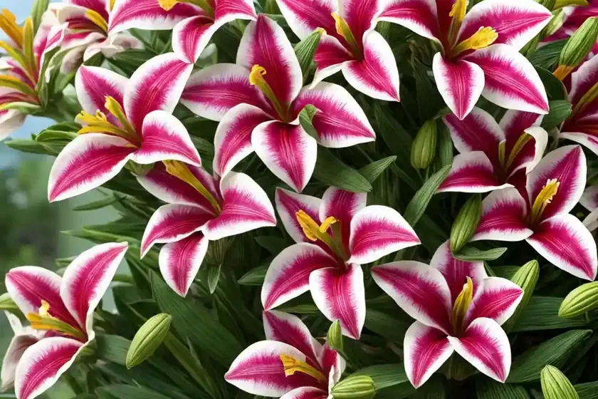 Alstroemeria ‘Princess Amina’ (Peruvian Lily) — photo 2