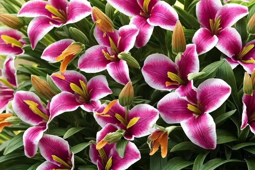 Alstroemeria ‘Princess Amina’ (Peruvian Lily) — photo 3