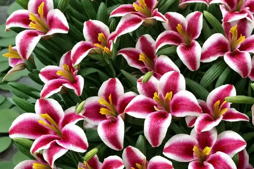 Alstroemeria ‘princess diana’ (peruvian lily) — photo 2