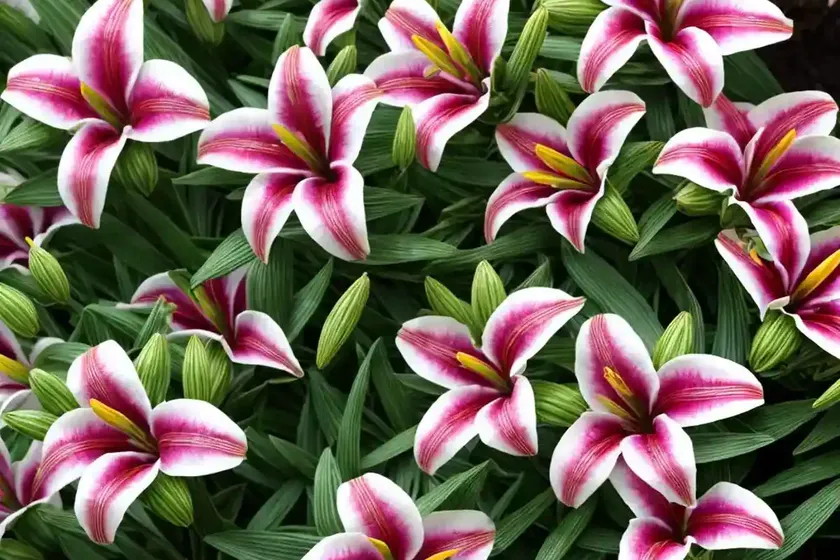 Alstroemeria ‘princess eliane’ (peruvian lily) — photo 2