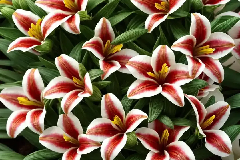 Alstroemeria ‘princess fabiana’ (peruvian lily)
