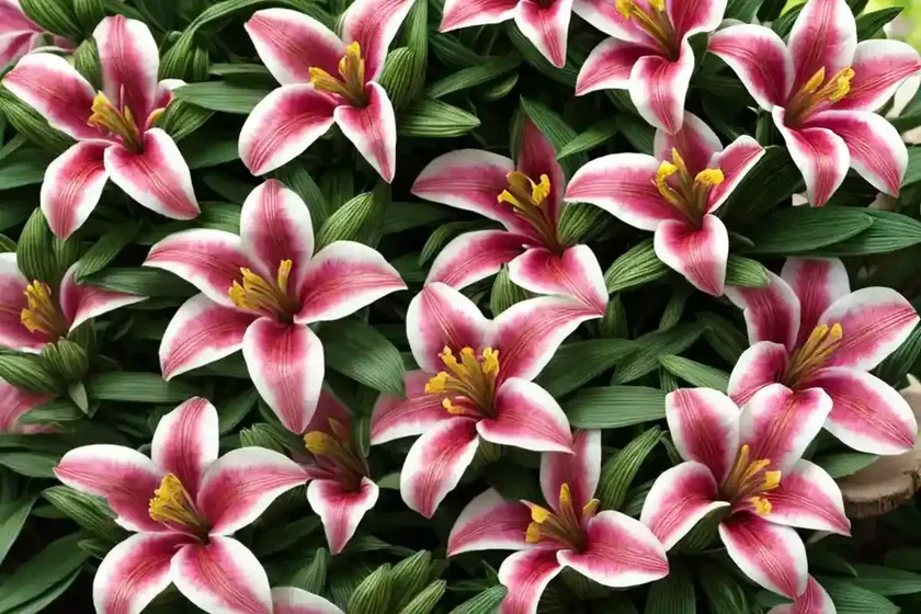 Alstroemeria ‘princess louise’ (peruvian lily) — photo 2