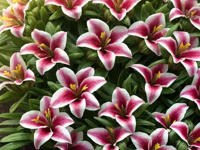 Alstroemeria ‘Princess Louise’ (Peruvian Lily)