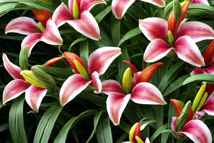 Alstroemeria psittacina (parrot lily) — photo 3