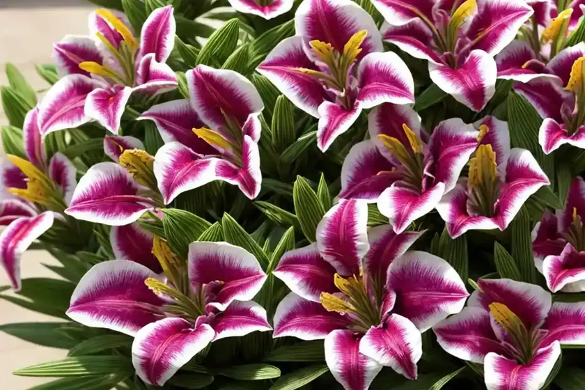 Alstroemeria ‘saturne’ (peruvian lily) — photo 2