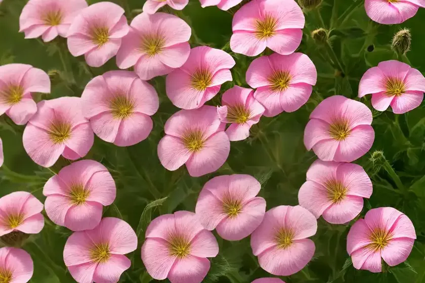 Althaea trimestris (malva trimestris) — photo 2