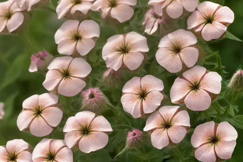 Althaea trimestris (malva trimestris) — photo 3