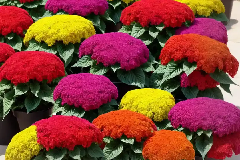 Amaranthus tricolor (joseph’s coat)