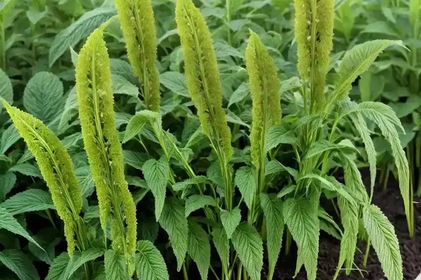 Amaranthus viridis (slender amaranth) — photo 2