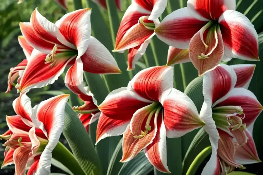 Amaryllis ‘brazza’ (hippeastrum) — photo 2