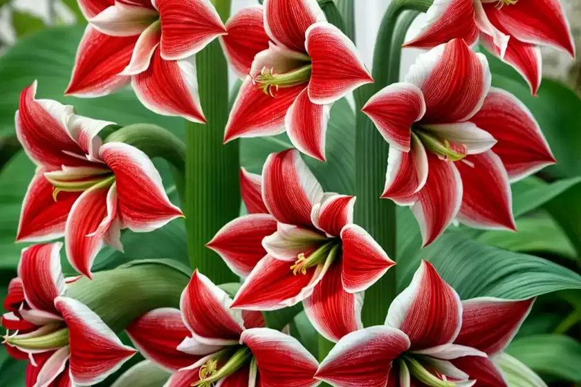 Amaryllis ‘cherry nymph’ (hippeastrum) — photo 3