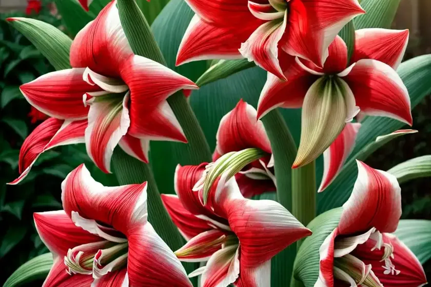 Amaryllis ‘christmas gift’ (hippeastrum) — photo 2
