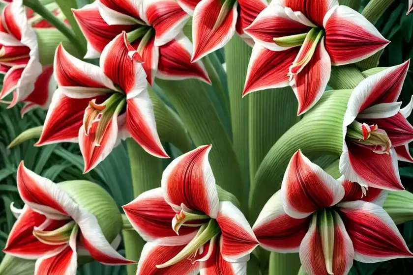 Amaryllis ‘dancing queen’ (hippeastrum) — photo 3