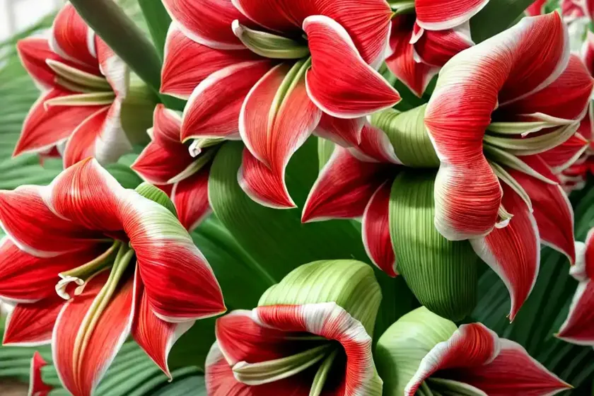 Amaryllis ‘double king’ (hippeastrum) — photo 3
