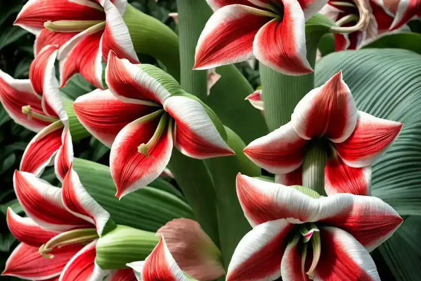 Amaryllis ‘double record’ (hippeastrum) — photo 2