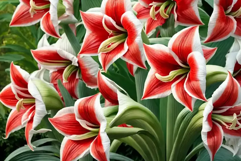Amaryllis ‘elvas’ (hippeastrum) — photo 2